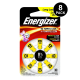 Energizer Hearing Aid Batteries Size 10 (8 pcs)