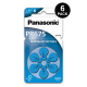 Panasonic Hearing Aid Batteries Size 675 (6 pcs)